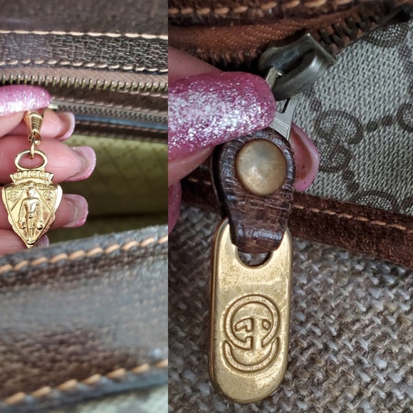 Vintage Gucci Boston Handbag Purse Authentic - Picture 8 of 8